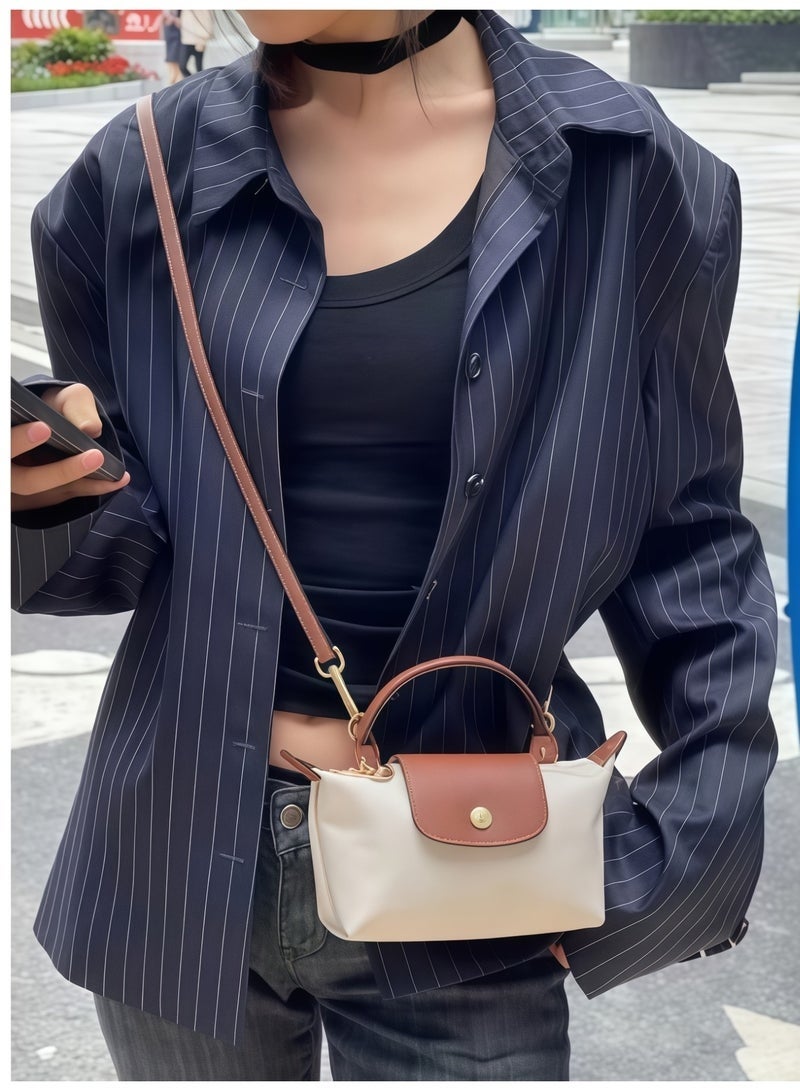 Longchamp Le Pliage mini Shoulder Straps women's Classic Fashion Versatile Mini Makeup Bag, Handbag, Shoulder Bag,shoulder strap - Image 3